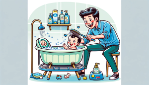 Bathe-a-Baby: The Clueless Dad’s Guide to Newborn Bath Time